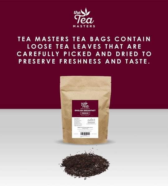 The Tea Masters Prism Teabags - Breakfast Tea - Premium (1x100) photo 5
