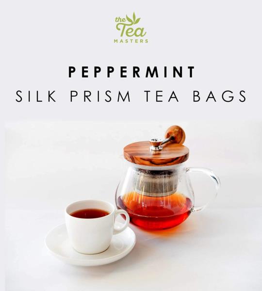 The Tea Masters Prism Teabags - Peppermint (1x50) photo 4