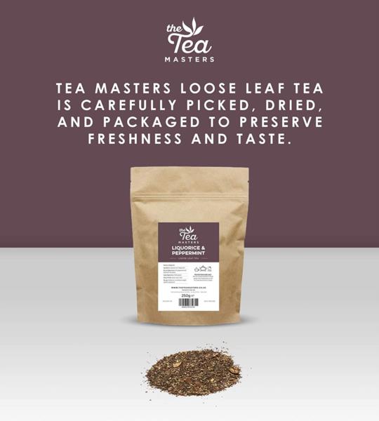 The Tea Masters Loose Leaf Tea - Liquorice & Peppermint (1x250g) photo 7