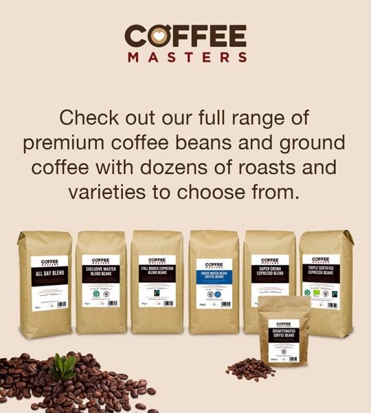 Coffee Masters - Super Crema Blend Coffee Beans (2x1kg) photo 5