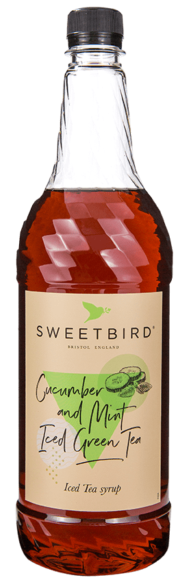 Sweetbird Syrup - Cucumber and Mint Iced Tea (1x1L)