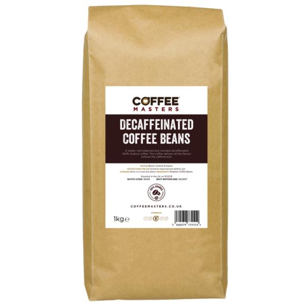 Coffee Masters - Decaffeinated Coffee Beans (1x1kg)