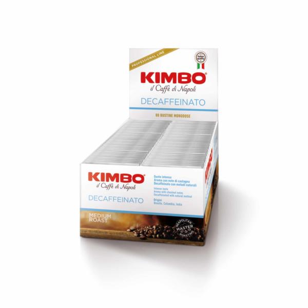 Kimbo Decaf Ground Espresso 1 Cup Sachets (80x7g) photo 1