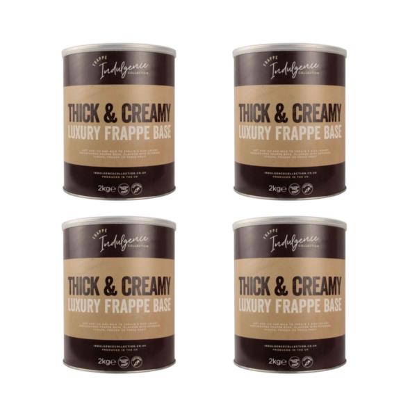 Indulgence Collection - Thick & Creamy Luxury Frappe Base (4x2kg)
