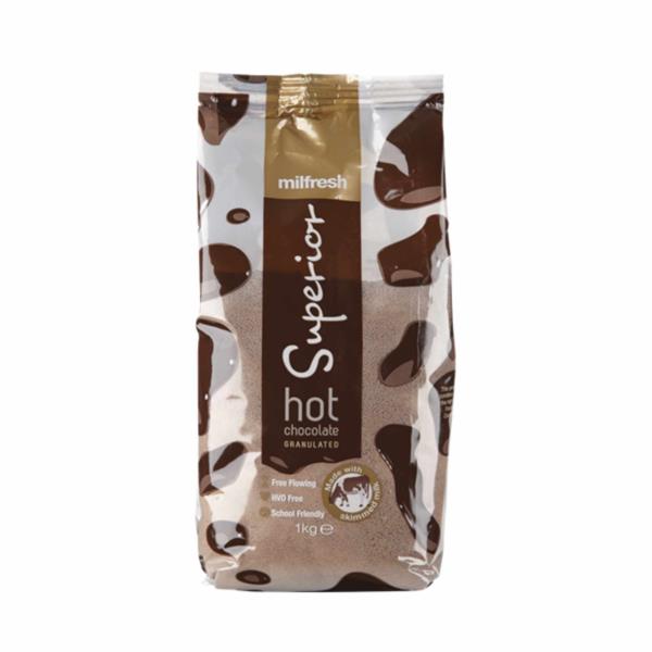 Milfresh Superior Hot Chocolate Granulated (1x1kg) photo 1