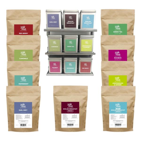 The Tea Masters Starter Kit - Prism Teabags