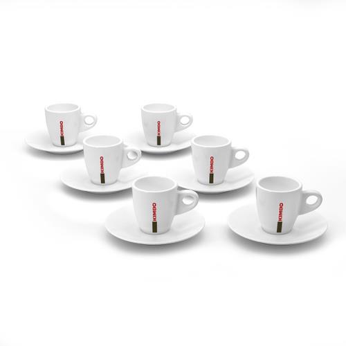 Kimbo Classic Ceramic Espresso Cup (70ml/2.5oz) & Saucer (1x6) photo 2