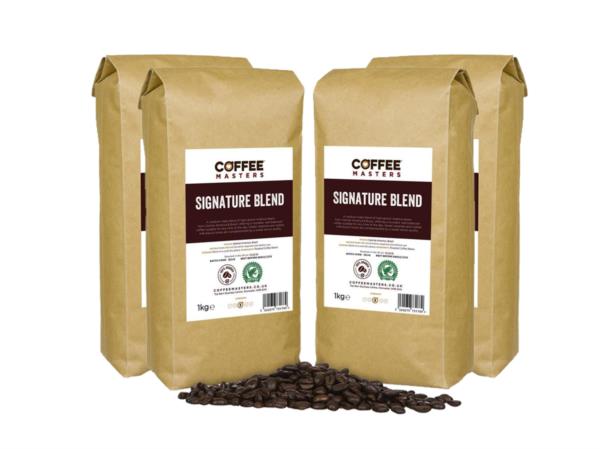 Coffee Masters - Signature Blend Coffee Beans (4x1kg) photo 1