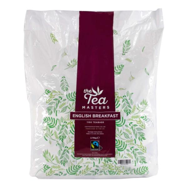 The Tea Masters Fairtrade Catering Teabags (1x1100)