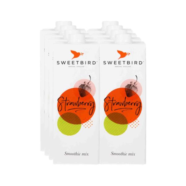 Sweetbird Smoothie - Strawberry - Case (8x1L) photo 1