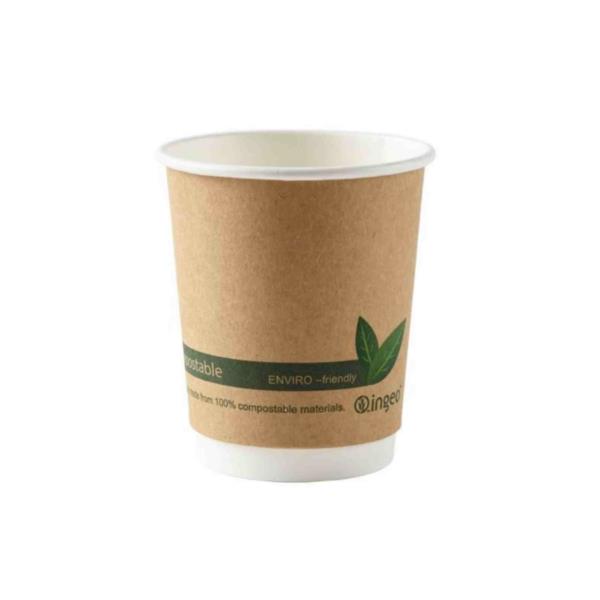 Compostable Double Wall Brown Kraft Cup 12oz (500) photo 1