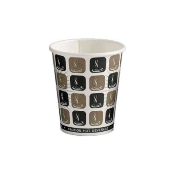 Disposable Single Wall Cups 8oz (Mocha) (1000)