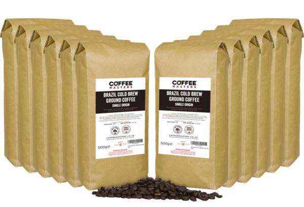 Cold Brew Ground Coffee - Brazil Yellow Bourbon photo 1