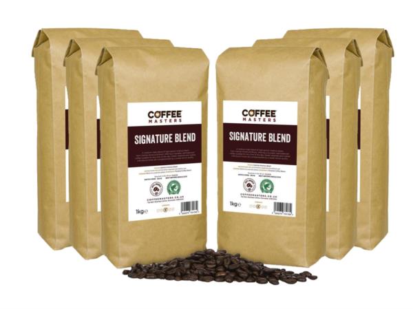 Coffee Masters - Signature Blend Coffee Beans (6x1kg) photo 1