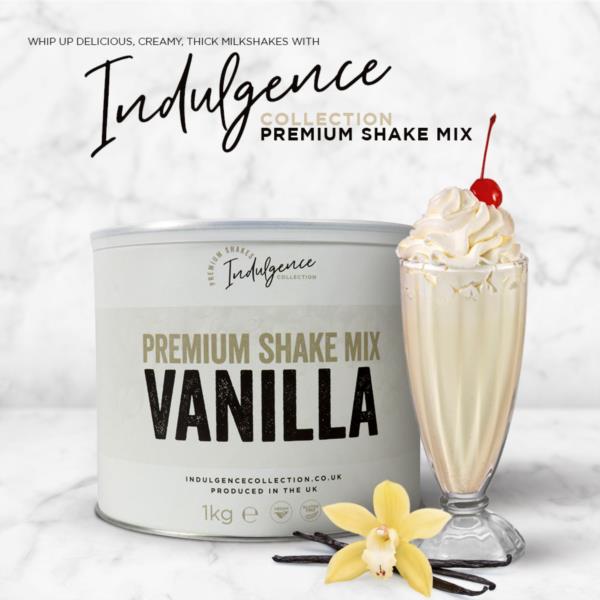 Indulgence Collection Premium Shake Mix - Vanilla