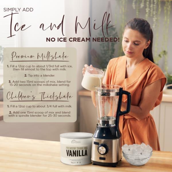 Indulgence Collection Premium Shake Mix - Vanilla photo 3