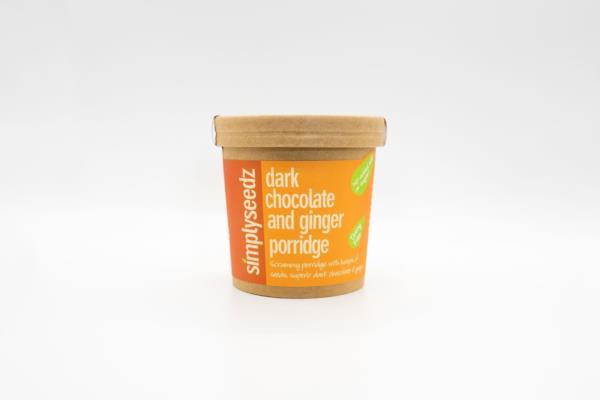 Dark Chocolate & Ginger Instant Porridge Pot (9 x 60g) photo 1